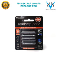 Vỉ 4 pin sạc AAA Eneloop Pro 950mAh BK-4HCCE 4BT box Anh new thumbnail