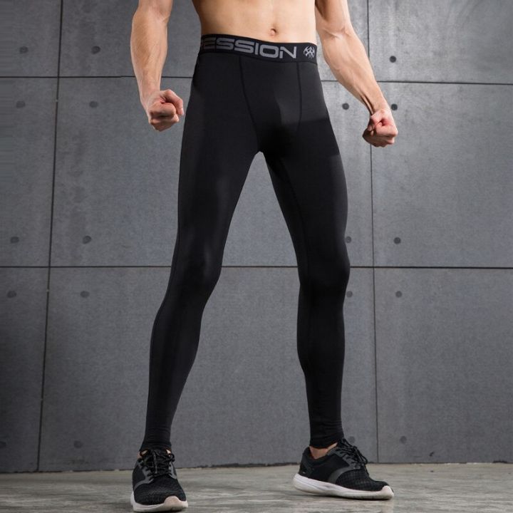 กางเกงเลกกิ้งกีฬาแห้งเร็วโพลีเอสเตอร์กางเกงรัดรูปสำหรับผู้ชายกางเกงวิ่งรัดรูป-vansydical-กางเกงขายาวตัวอักษรสำหรับผู้ชาย