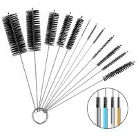 【CC】✻○  10Pcs/Set Glass Tube Cleaner Brushes Cleaning Bottle Household Tools