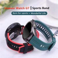 trterth 22mm strap for Samsung Gear S3 frontier silicone bracelet Galaxy watch 4/classic/3/46mm GT2/GT2e Huawei Watch GT/2/2e/3/pro band