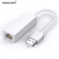 USB Ethernet Adapter USB to Ethernet Lan RJ45 Network Card Cable Line Card Ethernet Adapter for PC Laptop windows7 LAN adapter  USB Network Adapters