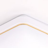 ZZOOI White Color Ceiling Lamp Square L-ED Ceiling Lamp AC220-V  Kitchen Balcony Porch Modern Panel Light Fixture Led Ceiling Light