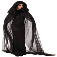 ชุดฮาโลวีนใหม่สำหรับผู้ใหญ่ Grim Reaper Night Wandering Soul Female Ghost Dress ชุดแม่มด จุดบริการเกม