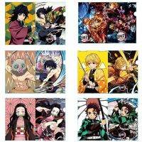 【hot】 Anime Demon Slayer Kimetsu no Yaiba Kamado Tanjirou Nezuko Giyuu Document Organizer File Folder Kids gift