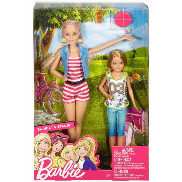 Barbie Sisters Barbie and Stacie Doll (2-Pack)