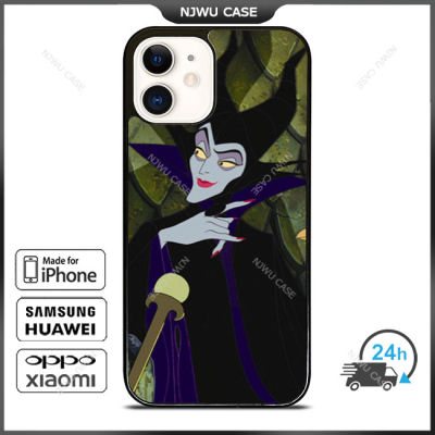 Maleficent Sleeping Beauty Phone Case for iPhone 14 Pro Max / iPhone 13 Pro Max / iPhone 12 Pro Max / XS Max / Samsung Galaxy Note 10 Plus / S22 Ultra / S21 Plus Anti-fall Protective Case Cover