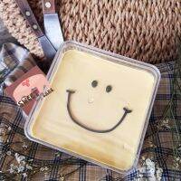 ?  Cake Box SMILEYVanilla sponge cake ตกแต่งบัตเตอร์ครีมลายหน้ายิ้ม ส่งด่วนในวันด้วยLalamove เค้กวันเกิด เค้ก