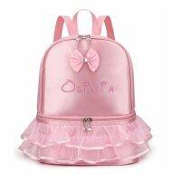 hot【DT】 Personalized Embroidered Ballet Little with Separate Shoe Compartment for Toddler