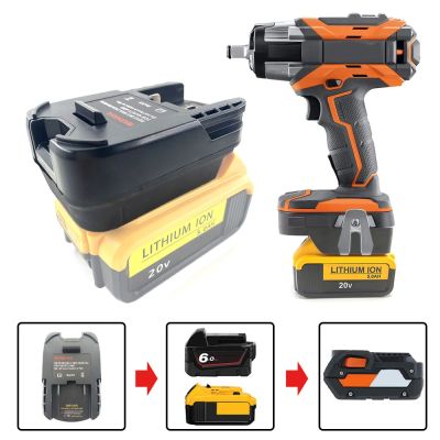 DM18AR Battery Adapter Converter For Dewalt For Milwaukee Li-ion Battery Convert To for Ridgid/AEG 18V Tool Electric Drill Use