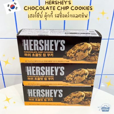 NOONA MART - ขนมเกาหลี เฮอร์ชีย์ คุ้กกี้ รสช็อคโกแลตชิพ -Hersheys Chocolate chip cookies 72g