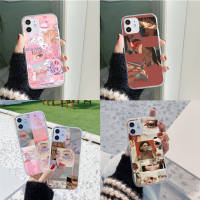 Z-90 fashion girl อ่อนนุ่ม TPU เคสโทรศัพท์ หรับ Samsung Galaxy M51 A42 F02S A72 A52 A71 M21 A32 M30S A10 A10S A01 M30 A12 M02 M31 A52S A21S A51 A02S A22 A02 A11 M02S โปร่งใส ปก