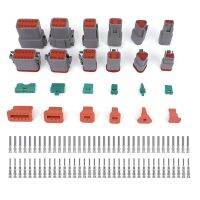 1 Set 2 3 4 6 8 12 Pin Connector Automotive Electrical Connector with Size 16 Stamped Contacts