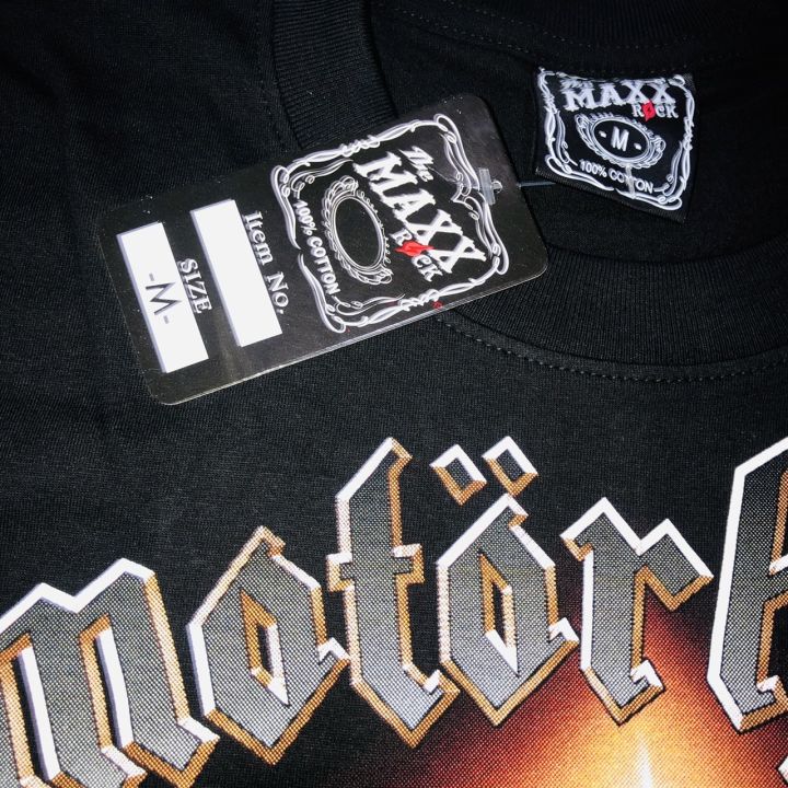 เสื้อวง-motorhead-3823-เสื้อวงดนตรี-เสื้อวงร็อค-เสื้อนักร้อง