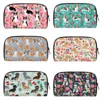 【CC】 Pizza Dog Pattern Coin Purse Wallets Cartoon Money Card Storage