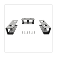 3 Pieces of Off-Stage Laptop Bracket, Under-Table Bracket is Suitable for Laptop, Under-Table Laptop Tray