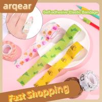 ARQEAR529453เทปพันข้อเท้าสีสันสดใสเทปสัตว์เลี้ยงต้นปาล์มผ้าพันออกกำลังกาย Kotak P3k ผ้าพันแผลยืดหยุ่นอุปกรณ์ป้องกันทางกีฬายางยืดเหนียวเอง