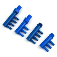 Thread 1I2 20 25 8mm 3 4ways Plastic Connectors Irrigation Pipe Splitters Air Aerator Hose Distributors