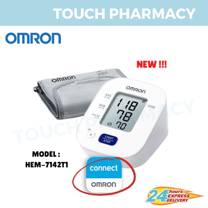 Omron HEM 7142T1 Digital Bluetooth Blood Pressure Monitor with