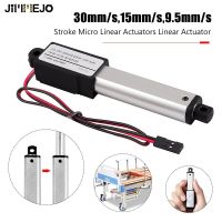 12V Electric Linear Actuator 24/48/72N 30mm Micro Stroke Motor Controller Aluminum Alloy Micro-devices Saving Energy Consumption