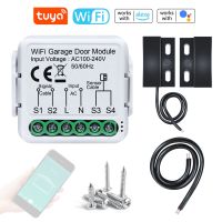 【LZ】☾♕  Tuya WiFi Garagem Controlador Abridor de Porta Controle APP Remoto Do Telefone Móvel Compatível com Alexa Google Home Controle De Voz