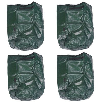 Organic Waste Kitchen Garden Yard Compost Bag Environmental PE Cloth Planter Kitchen Waste Disposal Organic Compost Bag