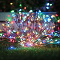 LED Outdoor Solar String Lights 123222M Waterproof LED Garland Solar Outdoor Power Lamp Christmas For Garden Decoration