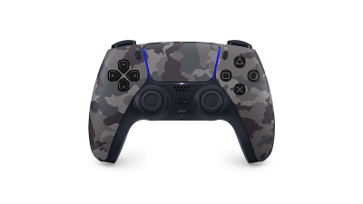 PS5 : DualSense Wireless Controller - Gray Camouflage
