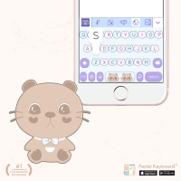 Pooka 2 Keyboard Theme⎮(E-Voucher) for Pastel Keyboard App