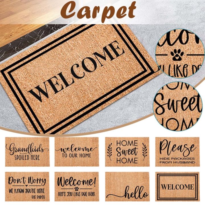 40*60CM Funny Welcome Mat Outdoor, Front Door Mat for Outside