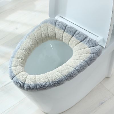 Universal Warm Soft Washable Toilet Seat Cover Mat Set for Home Decoration Closestool Mat Seat Case Toilet Lid Cover Accessories