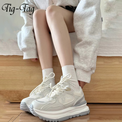 Tig-Tag ยอดนิยม รองเท้าผู้หญิง รองเท้าผ้าใบ รองเท้าสุขภาพ รองเท้าแฟชั่น 29Z23071402