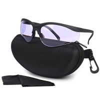 LaneTop Shooting Glasses for Men and Women, Anti Fog ANSI Z87.1 Safety Glasses with Hard Shell Case, UV400 Eye Protection for Shooting Range Glasses