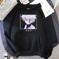 winter Hunter x Hunter killua hoodie Anime Hoodies unisex  Ullzang student style Harajuku Sweatshirt casual  Graphic Hoody Size XS-4XL