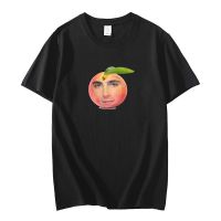 Funny Timothee Chalamet Peach Design T Shirt Mens 100 Cotton Tshirt Gildan