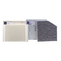 เมอร์เซเดสตัวกรองรถ Car Cabin Filter 2 Pcs For Mercedes Benz C CLASS A2058350147 A1668300018 A1668300218 W205 A205 C205 S205 2013-2019 W213 W238 C238 C63 E63 Model Built in External Air Conditioning Filter Set