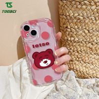 ดิสนีย์การ์ตูนน่ารัก Lotso Winnie 3D ช้อนส้อมมีดหมีพูห์ขอบเป็นลอนเคสใส่โทรศัพท์ฝาหลังนิ่มสำหรับ Samsung กาแล็คซี่ A02 A02S A03 A03S แกนกลาง A03 A04 A04E A04S A10 A10S A11 A14 A13 A12