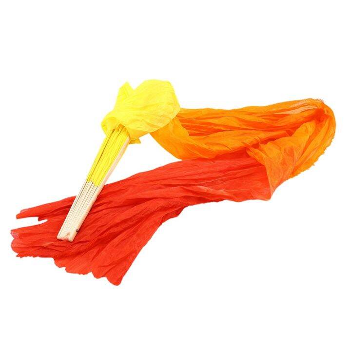 beautiful-silk-three-color-gradient-flame-dance-fan-hand-folding-bamboo-fan-decoration-fan-for-ladies-womens-home-crafts