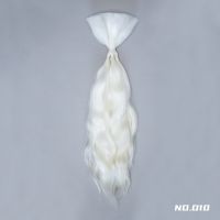 Witdiy ผ้าขนแกะ Pelo/10G/30G/เส้นผมเหมือนจริง/ผ้าขนแกะ/ผมสำหรับตุ๊กตา/BJD Mohair/ตุ๊กตา/ผ้าขนแกะ/Combed/20Cm-24Cm