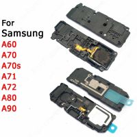 ลำโพงเหมาะสำหรับ Samsung Galaxy A70 A70s A71 A72 A80 A90 5G A60ลำโพงชิ้นส่วนอะไหล่แท้ออดโมดูลบันทึกเสียง