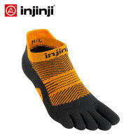 Injinji รองเท้าผ้าใบห้านิ้วสำหรับผู้หญิง,ถุงเท้าบางไม่โชว์แห้งเร็วระบายอากาศได้ดีเหมาะกับการวิ่ง