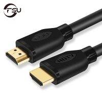 FSU สาย HDMI ที่เข้ากันได้2.0ชุบทอง4K 1080P สายเคเบิลตัวผู้เป็นตัวผู้0.5M 1M 1.5M 2M HDMI-สวิตช์ที่เข้ากันได้สำหรับสายอะแดปเตอร์คอมพิวเตอร์