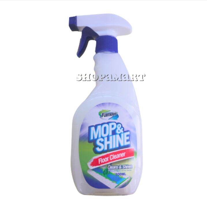 Famous Mop & Shine Floor Cleaner Cleans and Shines 500ml Lazada PH