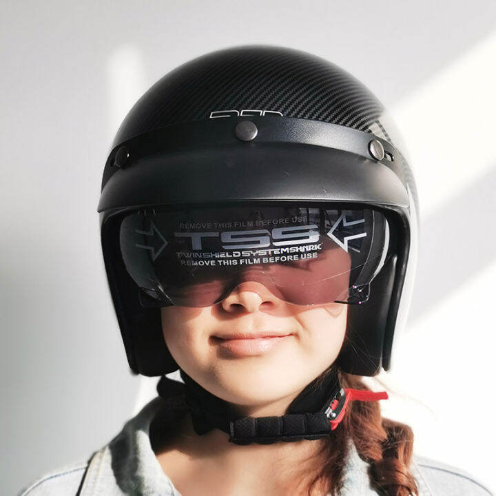 MTN Motorcycle Helmets Open Face Safety Kick Scooter Electric Motos