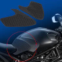 Qii lu Anti-SLIP ถังแก๊ส Traction Pad เข่าสติกเกอร์สำหรับ Ducati 696 795 796 1100