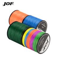 【LZ】✼♗✒  JOF-PE Linha De Pesca Trançada Multifilament Cabo De Pesca Forte 4 Vertentes 500m Rosa