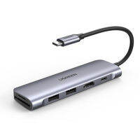 UGREEN USB-C to USB 3.0*2 + HDMI + TF/SD Hub with PD (70411) AC2-001201