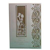 ○♕❁ Metal Wedding Cutting Dies Stencils For DIY Scrapbooking Photo Album Card Decorative Embossing Valentine Craft Dies