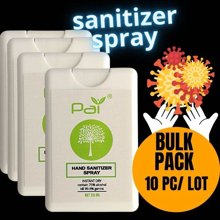 PAI Hand Sanitizer Spray Pocket Size for Disinfectant Sanitize Object
