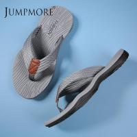 Jumpmore รองเท้าแตะชายหาดผู้ชายแฟชั่นระบายอากาศลำลองชายชายหาดรองเท้าแตะฤดูร้อนรองเท้ากลางแจ้งขนาด39-45