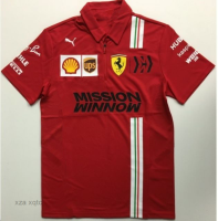 Fashion Summer 2023 New New Ferrari Cycling Mens Quick Dry Short Sleeve POLO Shirt，Size:XS-6XL Contact seller for personalized customization of name and logo high-quality